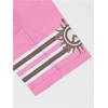 image:imageRoseSeek Mens Y2K Mesh Jersey Shirts V Neck Half Sleeve Number Graphic Tees Color Block Sport T ShirtNumber Pink