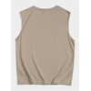 image:imageRoseSeek Retro Graphic Tank Top for Men Crew Neck Summer Sleeveless Tops Hippop StreetwearApricot Khaki