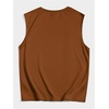 image:imageRoseSeek Retro Graphic Tank Top for Men Crew Neck Summer Sleeveless Tops Hippop StreetwearBrown