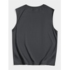 image:imageRoseSeek Retro Graphic Tank Top for Men Crew Neck Summer Sleeveless Tops Hippop StreetwearDark Grey