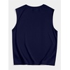 image:imageRoseSeek Retro Graphic Tank Top for Men Crew Neck Summer Sleeveless Tops Hippop StreetwearDeep Blue