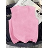 image:imageRoseSeek Retro Graphic Tank Top for Men Crew Neck Summer Sleeveless Tops Hippop StreetwearPink