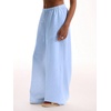 image:imageRoseSeek Womens Beach Cover Ups Wide Leg Loose Linen Pants Swimsuit Coverup Summer Vacation Outfits 2026Bright Blue