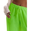 image:imageRoseSeek Womens Beach Cover Ups Wide Leg Loose Linen Pants Swimsuit Coverup Summer Vacation Outfits 2026Hot Green