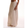 image:imageRoseSeek Womens Beach Cover Ups Wide Leg Loose Linen Pants Swimsuit Coverup Summer Vacation Outfits 2026Khaki