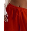 image:imageRoseSeek Womens Beach Cover Ups Wide Leg Loose Linen Pants Swimsuit Coverup Summer Vacation Outfits 2026Red