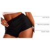 image:imageRoseSeek Womens Floral Lace Drop Waist Booty Shorts Skinny Y2k Summer Mini ShortsBlack