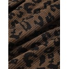 image:imageRoseSeek Womens Leopard Cheetah Corduroy Wide Leg Pants Elastic High Waisted Baggy Pants Casual TrousersMulticolor