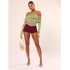 image:imageRoseSeek Womens Low Rise Mini Shorts Y2k Skinny Micro Booty Shorts Summer Hot Pants Party Rave Streetwear 2026Burgundy