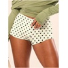 image:imageRoseSeek Womens Low Rise Mini Shorts Y2k Skinny Micro Booty Shorts Summer Hot Pants Party Rave Streetwear 2026Dots Beige