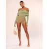 image:imageRoseSeek Womens Low Rise Mini Shorts Y2k Skinny Micro Booty Shorts Summer Hot Pants Party Rave Streetwear 2026Light Khaki Brown
