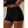 image:imageRoseSeek Womens Low Rise Mini Shorts Y2k Skinny Micro Booty Shorts Summer Hot Pants Party Rave Streetwear 2026Pure Black