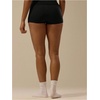 image:imageRoseSeek Womens Low Rise Mini Shorts Y2k Skinny Micro Booty Shorts Summer Hot Pants Party Rave Streetwear 2026Pure Black
