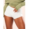 image:imageRoseSeek Womens Low Rise Mini Shorts Y2k Skinny Micro Booty Shorts Summer Hot Pants Party Rave Streetwear 2026White