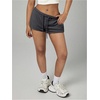 image:imageRoseSeek Womens Low Rise SweatShorts Elastic Drawstring Waist Sweat Shorts Summer Running Lounge Mini ShortsDark Grey