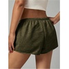 image:imageRoseSeek Womens Low Rise SweatShorts Elastic Drawstring Waist Sweat Shorts Summer Running Lounge Mini ShortsGreen