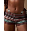 image:imageRoseSeek Womens Micro Shorts Striped Knit Crochet Mini Shorts Y2K Color Block Low Rise Beach Festival OutfitsMulticolor