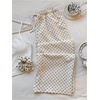 image:imageRoseSeek Womens Polka Dots Wide Leg Pants Drawstring High Waisted Baggy Pants Casual TrousersApricot