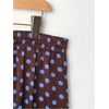 image:imageRoseSeek Womens Polka Dots Wide Leg Pants Drawstring High Waisted Baggy Pants Casual TrousersCoffee Brown and Blue