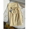 image:imageRoseSeek Womens Polka Dots Wide Leg Pants Drawstring High Waisted Baggy Pants Casual TrousersYellow