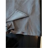 image:imageRoseSeek Womens Slit Front A Line Skorts High Waisted Mini Shorts Dressy Casual Shorts Summer OutfitsGrey