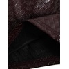 image:imageRoseSeek Womens Stretchy Faux Leather Shorts Side Zipper Y2K Straight Leg Micro Going Out Shorts StreetwearMaroon