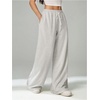 image:imageRoseSeek Womens Tall Baggy Sweatpants Drawstring Wide Leg Sweatpants Loose Casual Sweat Pants TrousersGrey