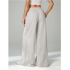 image:imageRoseSeek Womens Tall Baggy Sweatpants Drawstring Wide Leg Sweatpants Loose Casual Sweat Pants TrousersGrey
