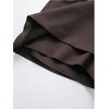 image:imageRoseSeek Womens Zip Up Skort Low Rise Mini Skirt A Line Belted Going Out ShortsBrown