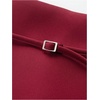 image:imageRoseSeek Womens Zip Up Skort Low Rise Mini Skirt A Line Belted Going Out ShortsBurgundy