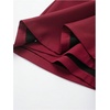 image:imageRoseSeek Womens Zip Up Skort Low Rise Mini Skirt A Line Belted Going Out ShortsBurgundy