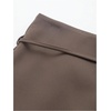 image:imageRoseSeek Womens Zip Up Skort Low Rise Mini Skirt A Line Belted Going Out ShortsCoffee Brown