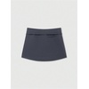image:imageRoseSeek Womens Zip Up Skort Low Rise Mini Skirt A Line Belted Going Out ShortsDark Grey