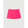 image:imageRoseSeek Womens Zip Up Skort Low Rise Mini Skirt A Line Belted Going Out ShortsHot Pink