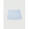 image:imageRoseSeek Womens Zip Up Skort Low Rise Mini Skirt A Line Belted Going Out ShortsLight Blue