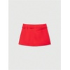 image:imageRoseSeek Womens Zip Up Skort Low Rise Mini Skirt A Line Belted Going Out ShortsRed