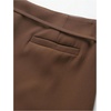 image:imageRoseSeek Womens Zip Up Skort Low Rise Mini Skirt A Line Belted Going Out ShortsRed Brown