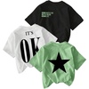 Green Black White