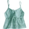 image:imageRoseSeek Girls Boho Bowknot Hollow Out Camisole Tops Spaghetti Strap V Neck Babydoll Crop TopMint Blue