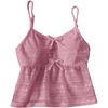image:imageRoseSeek Girls Boho Bowknot Hollow Out Camisole Tops Spaghetti Strap V Neck Babydoll Crop TopPink