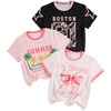 Mix Black White Pink