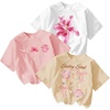 Pink Beige White