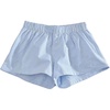 image:imageRoseSeek Girls Camo Shorts Letter Patched Elastic Waist Summer Shorts with PocketsBlue