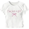 image:imageRoseSeek Girls Graphic Tee Crew Neck Letter Bow Print Crop Tops Casual Cute Short Sleeve T ShirtWhite