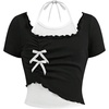 Black With White