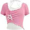 Pink and White