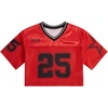image:imageRoseSeek Girls Jersey Shirts Number Graphic Tees Half Sleeve Hip Hop Y2k Crop Tops Football JerseyRed
