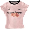 image:imageRoseSeek Girls Number Graphic Tees Camo Print Short Sleeve Casual Summer T ShirtsLight Pink