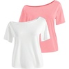 Pink and White