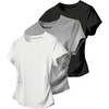 Grey White Black